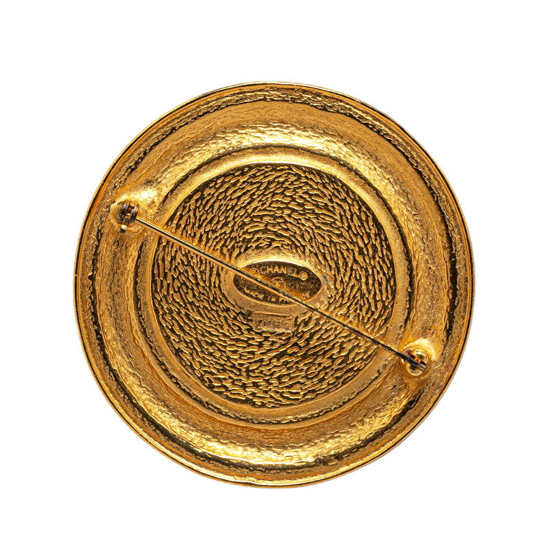 Top Quality Chanel Cambon Gold Plated Brooch