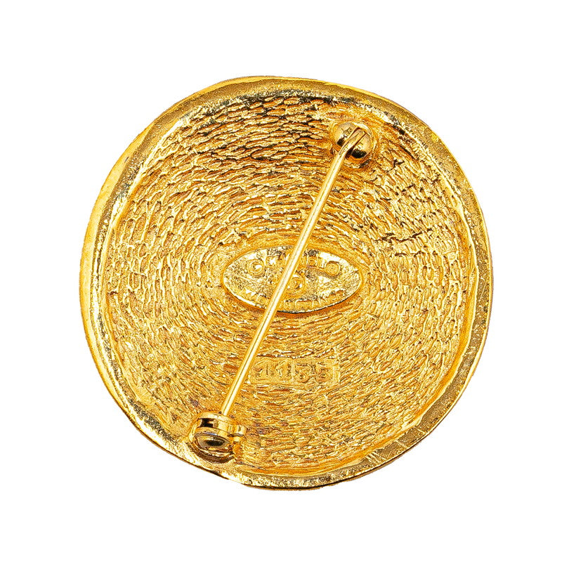Top Quality Chanel Cambon Gold Plated Brooch