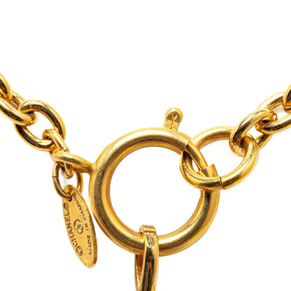 Top Quality Chanel Coco Mark Matelasse Necklace Gold Plated
