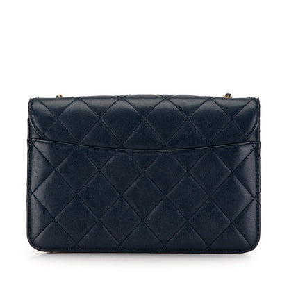 Top Quality Chanel Lambskin Coco Mark Matelasse Shoulder Bag