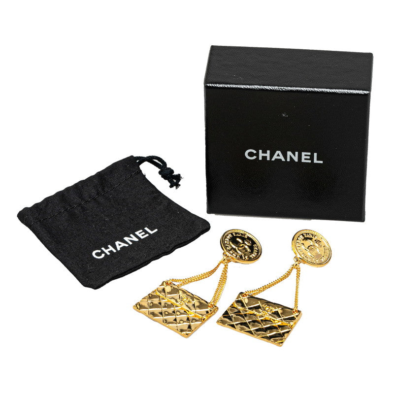 Top Quality Chanel Coco Mark Earrings Gold Plated