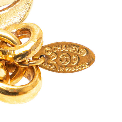 Top Quality Chanel Vintage Coco Mark Belt Gold Plated