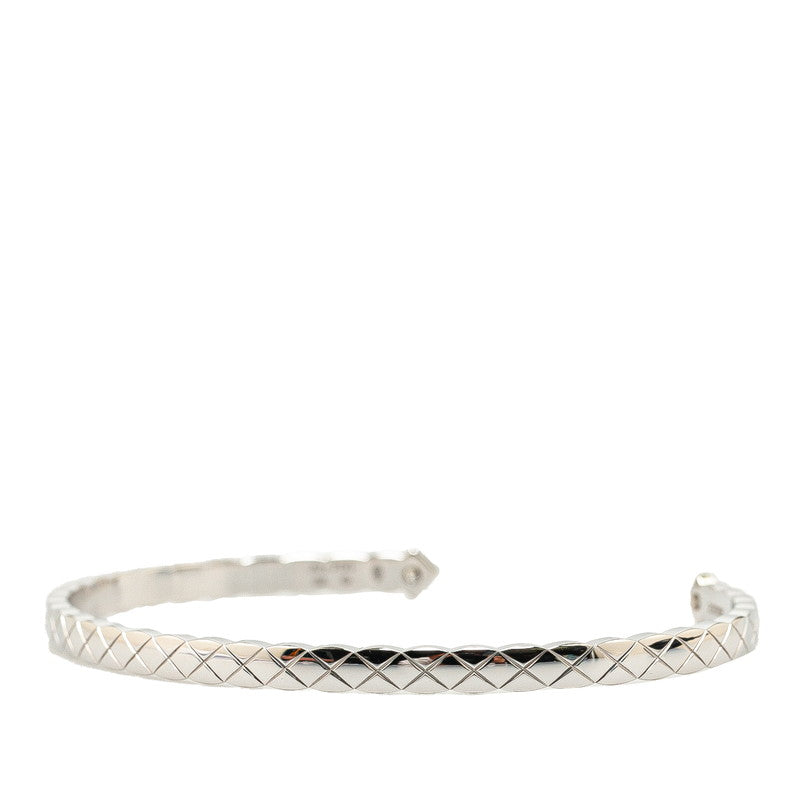 Top Quality Chanel Matelasse Coco Crush Bracelet K18WG White Gold
